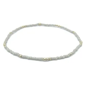 2mm Newport OYSTER + Gold Filled Waterproof Bracelet