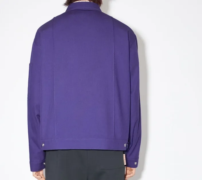 Acne Studios  |Wool Nylon Street Style Cotton Logo Designers Shirts