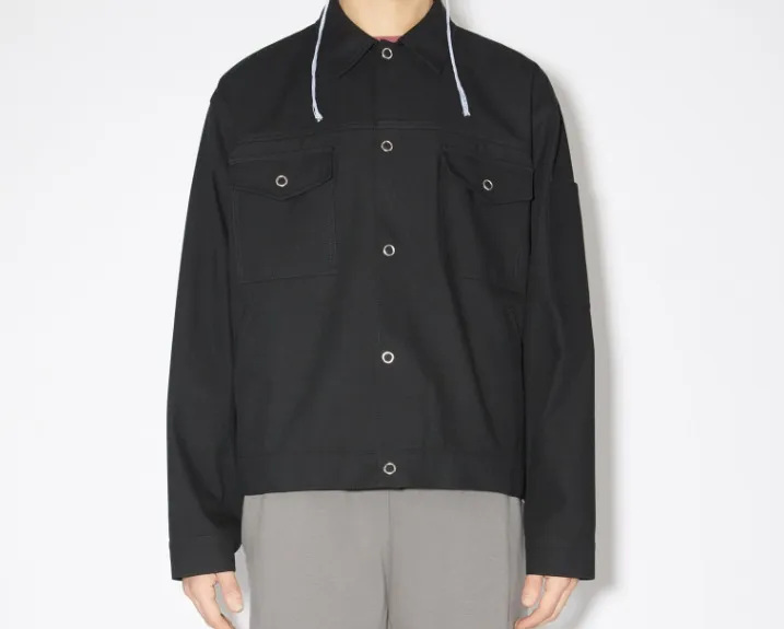 Acne Studios  |Wool Nylon Street Style Cotton Logo Designers Shirts