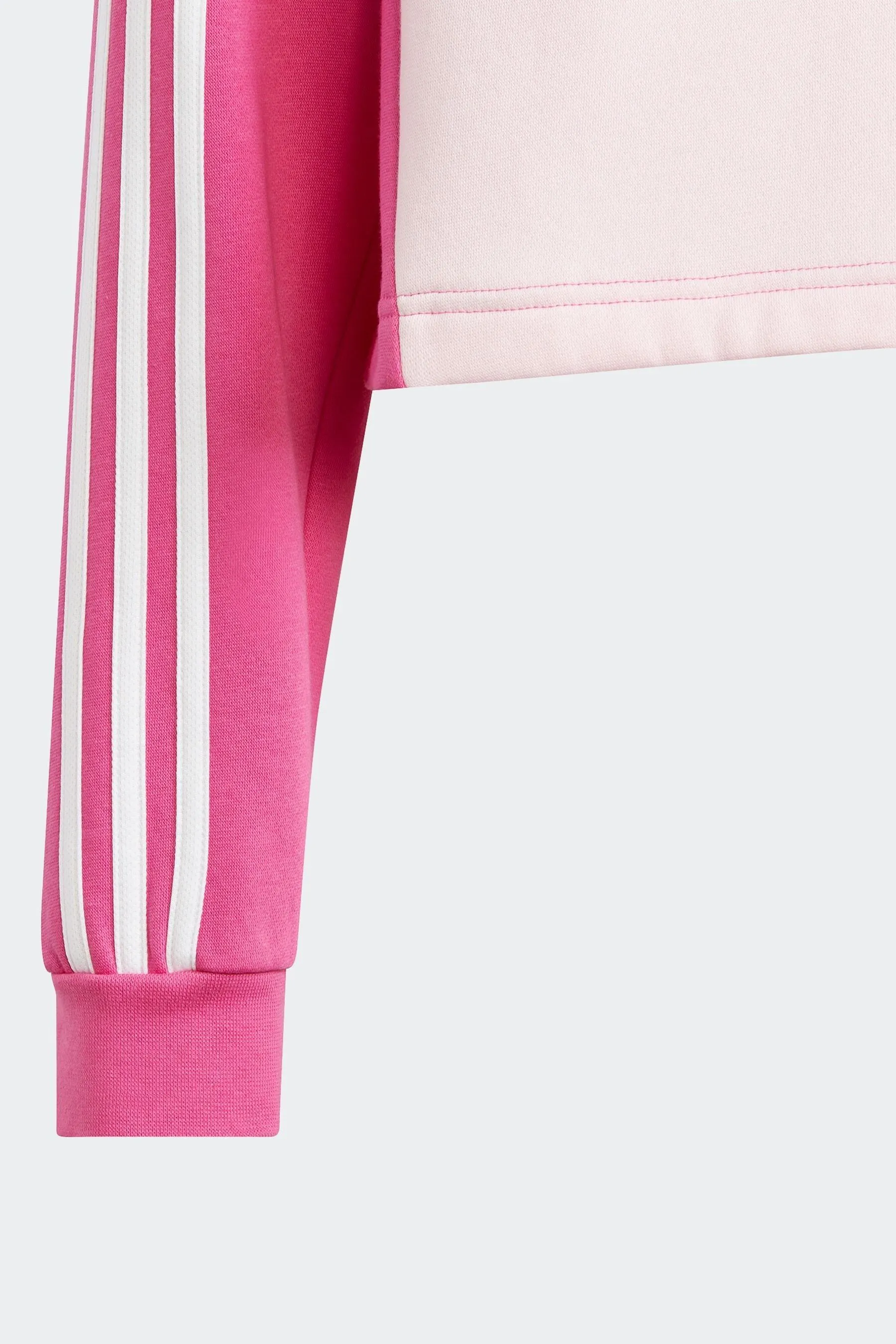 adidas Pink Kids Sportswear Tiberio 3-Stripes Colorblock Fleece Leggings Set