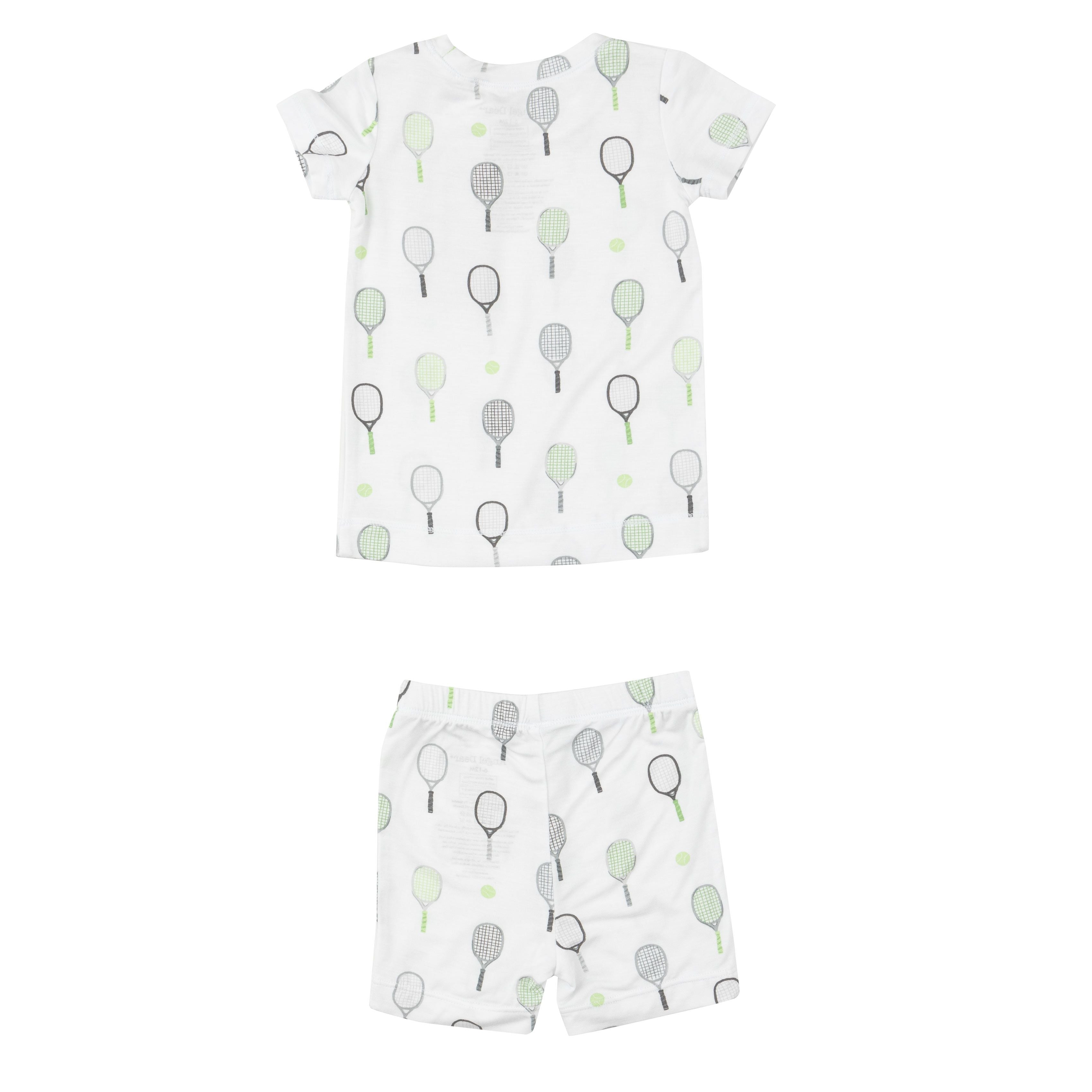 Angel Dear - Tennis Green Short Loungewear Set