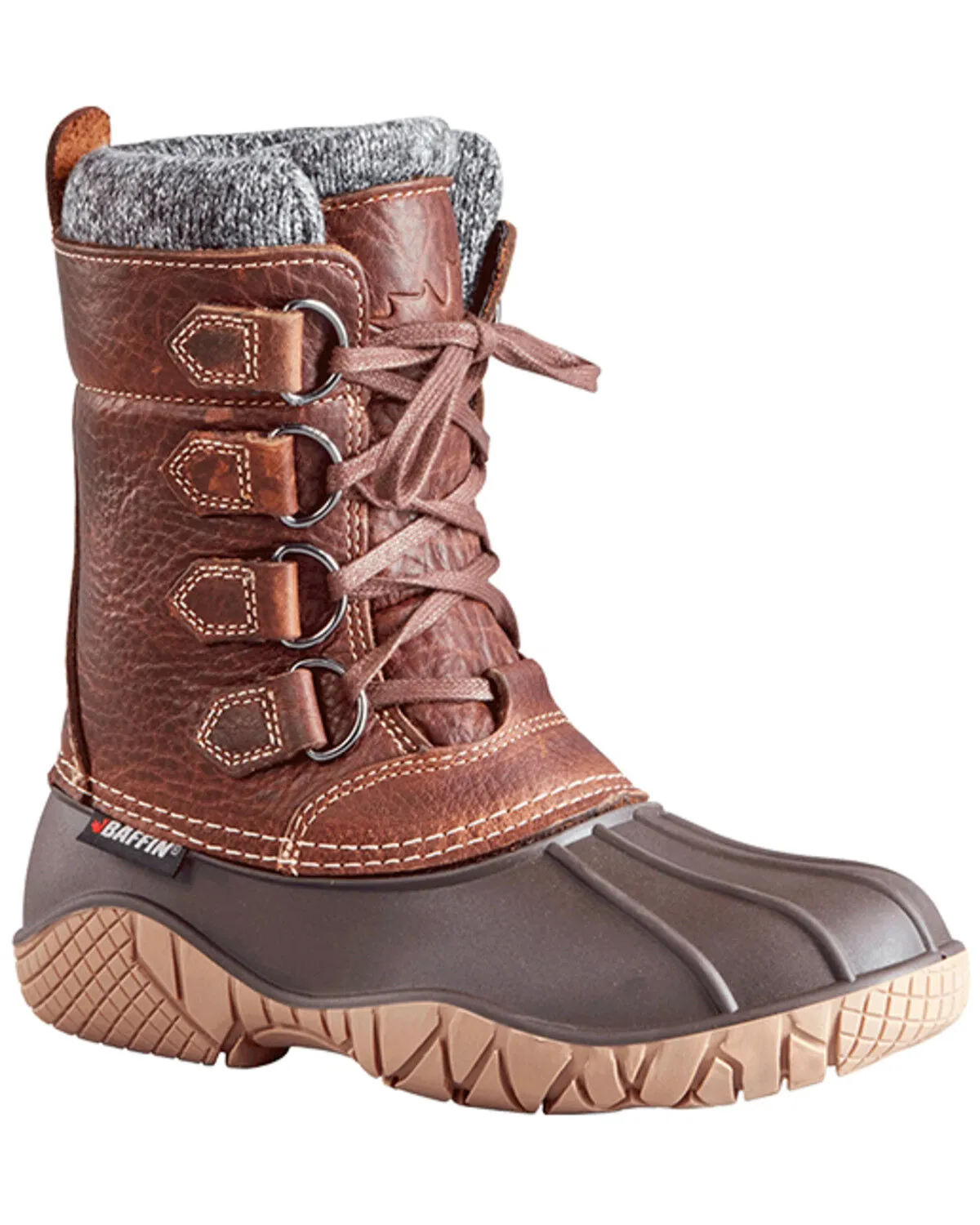 Baffin Women's Yellowknife Cuff Insulated Boots - Round Toe