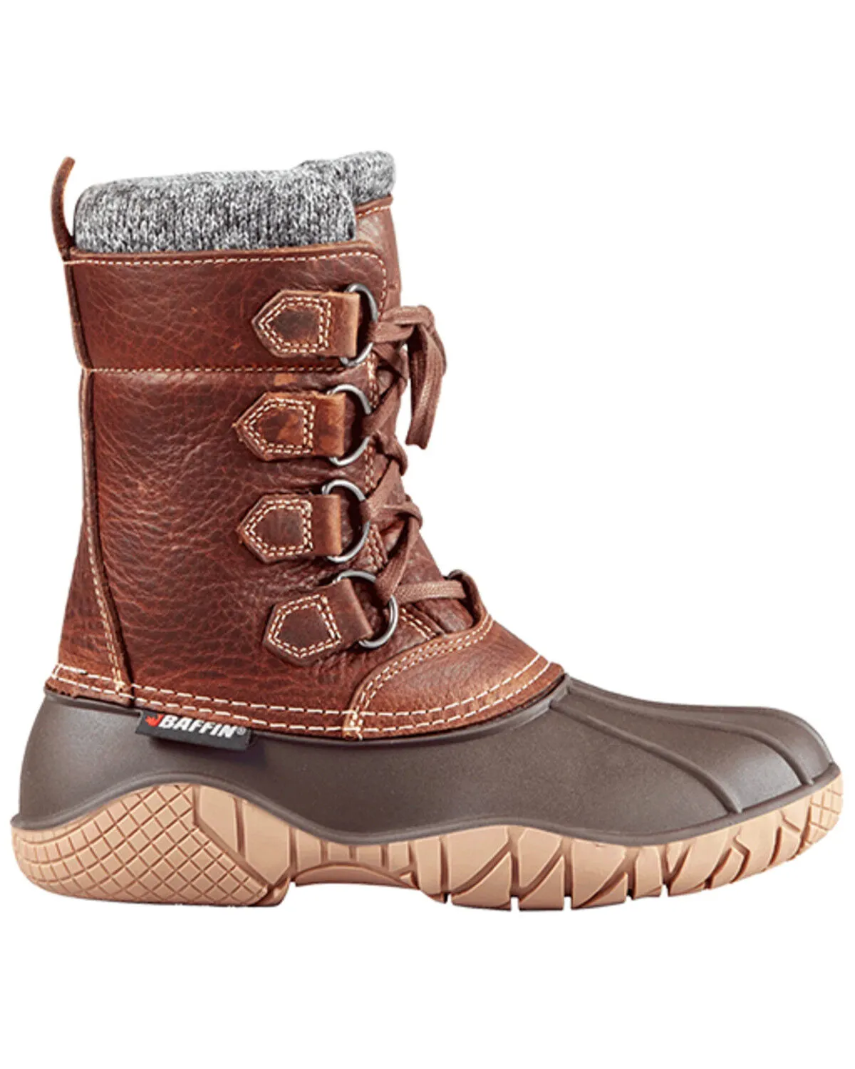 Baffin Women's Yellowknife Cuff Insulated Boots - Round Toe