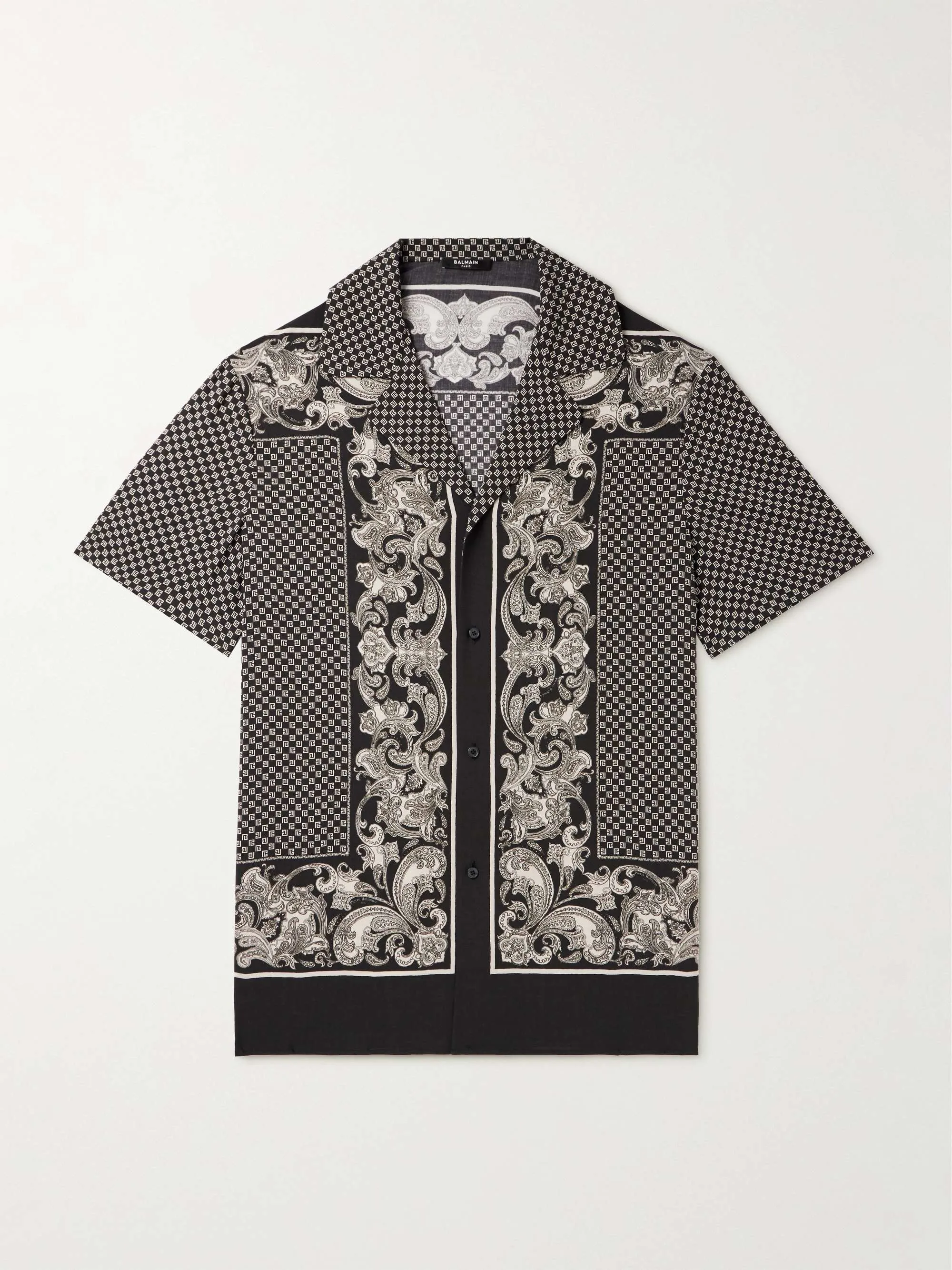 BALMAIN  |Short Sleeves Luxury Shirts