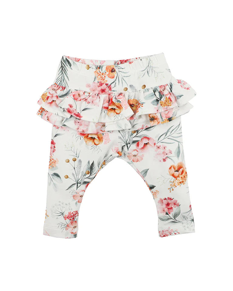 Bebe Esme Ruffle Leggings