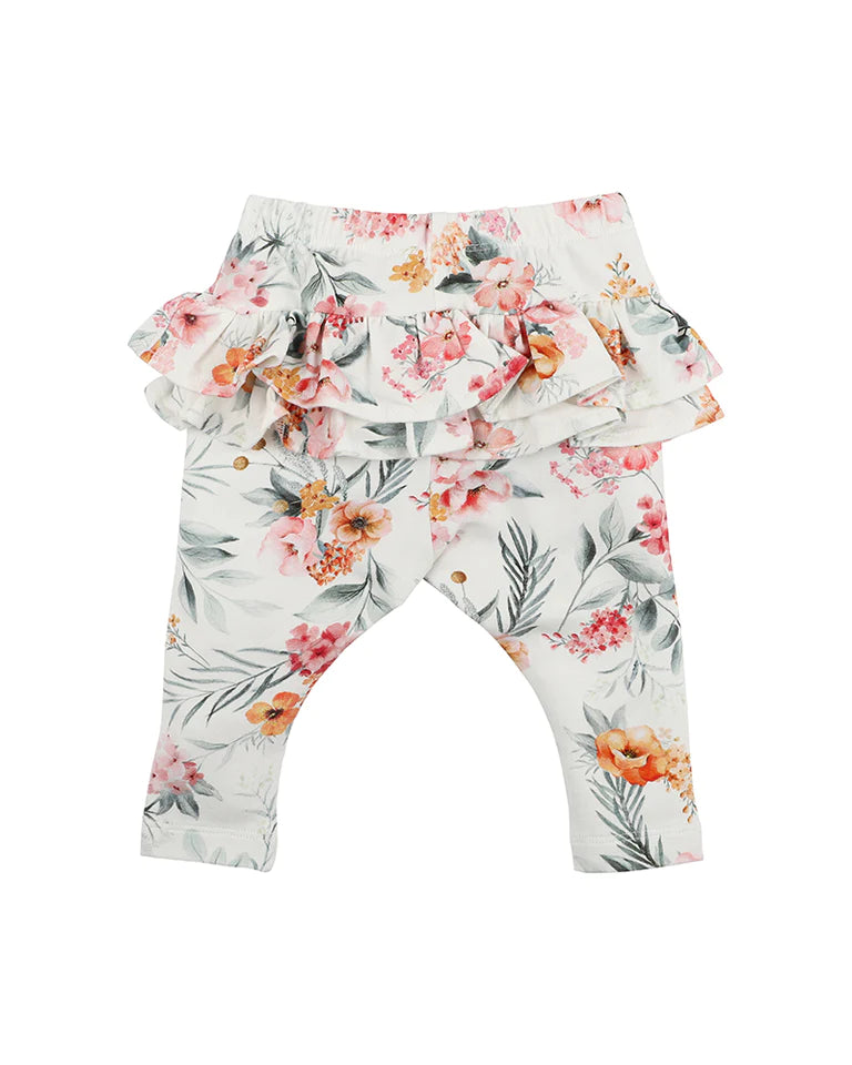 Bebe Esme Ruffle Leggings