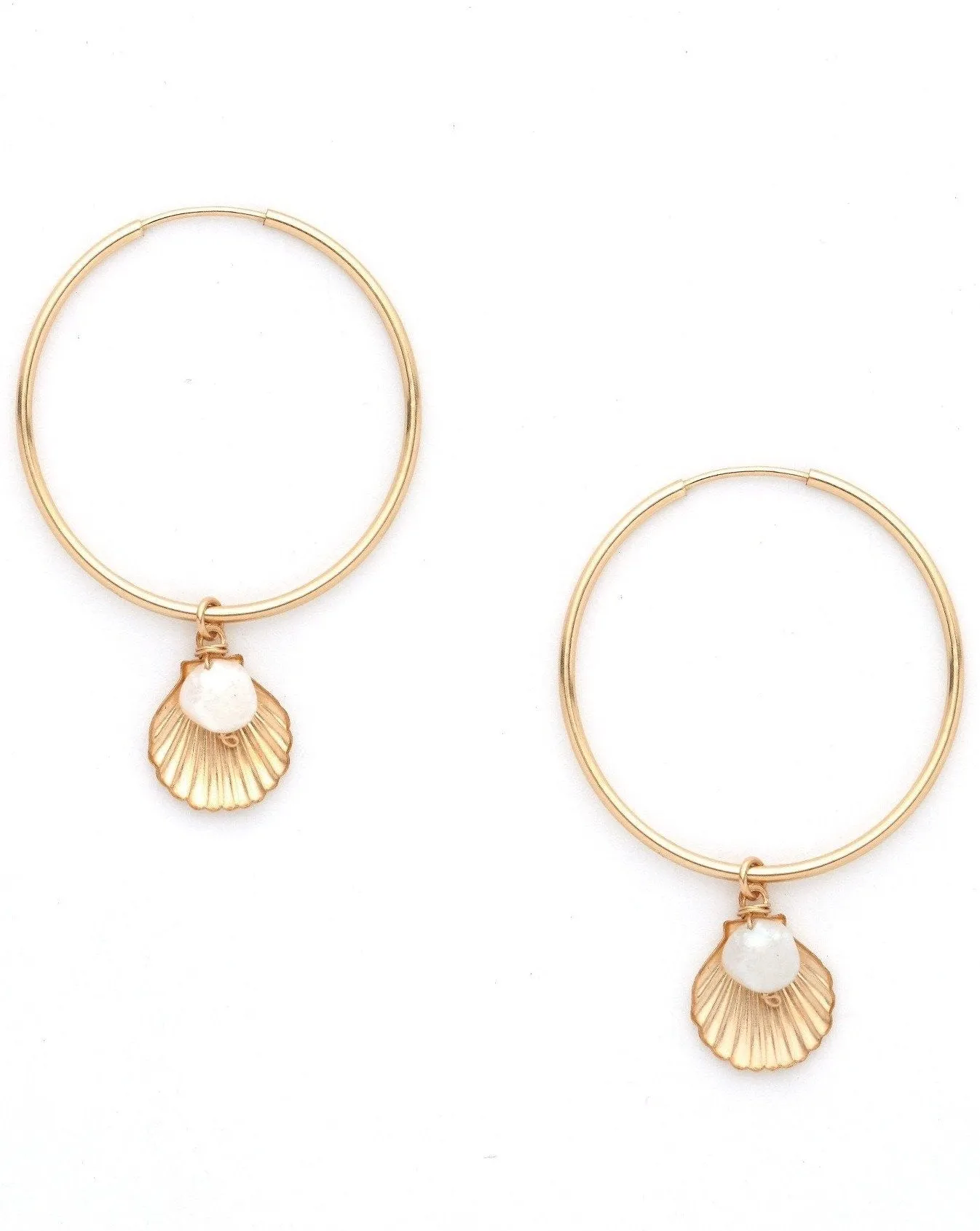 Belle Hoop Earrings