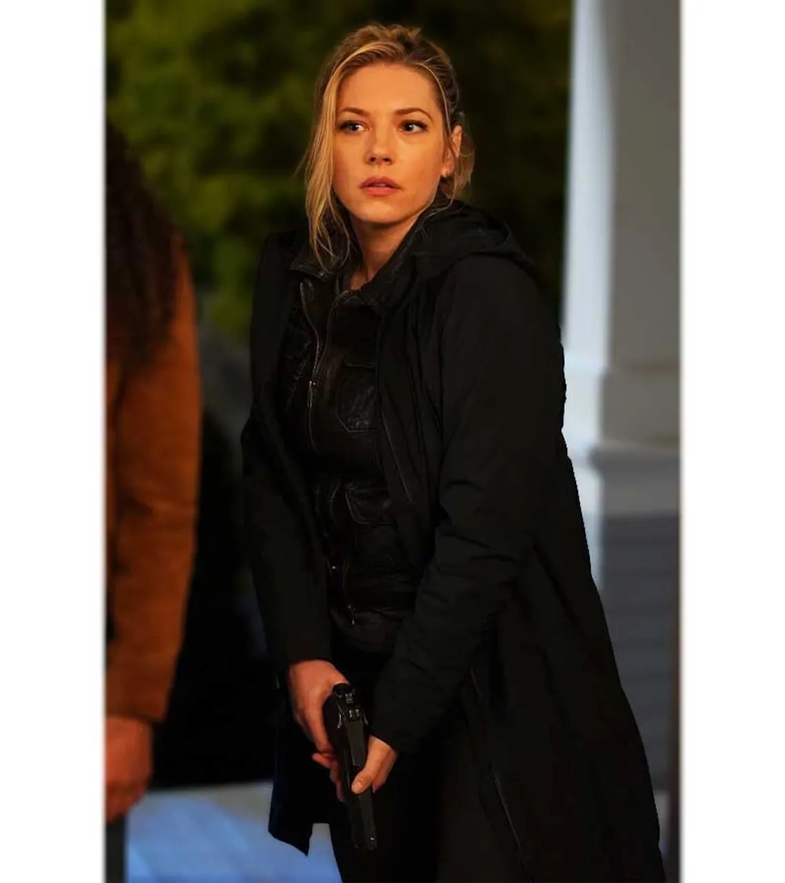 Big Sky 2020 Katheryn Winnick Black Hooded Coat