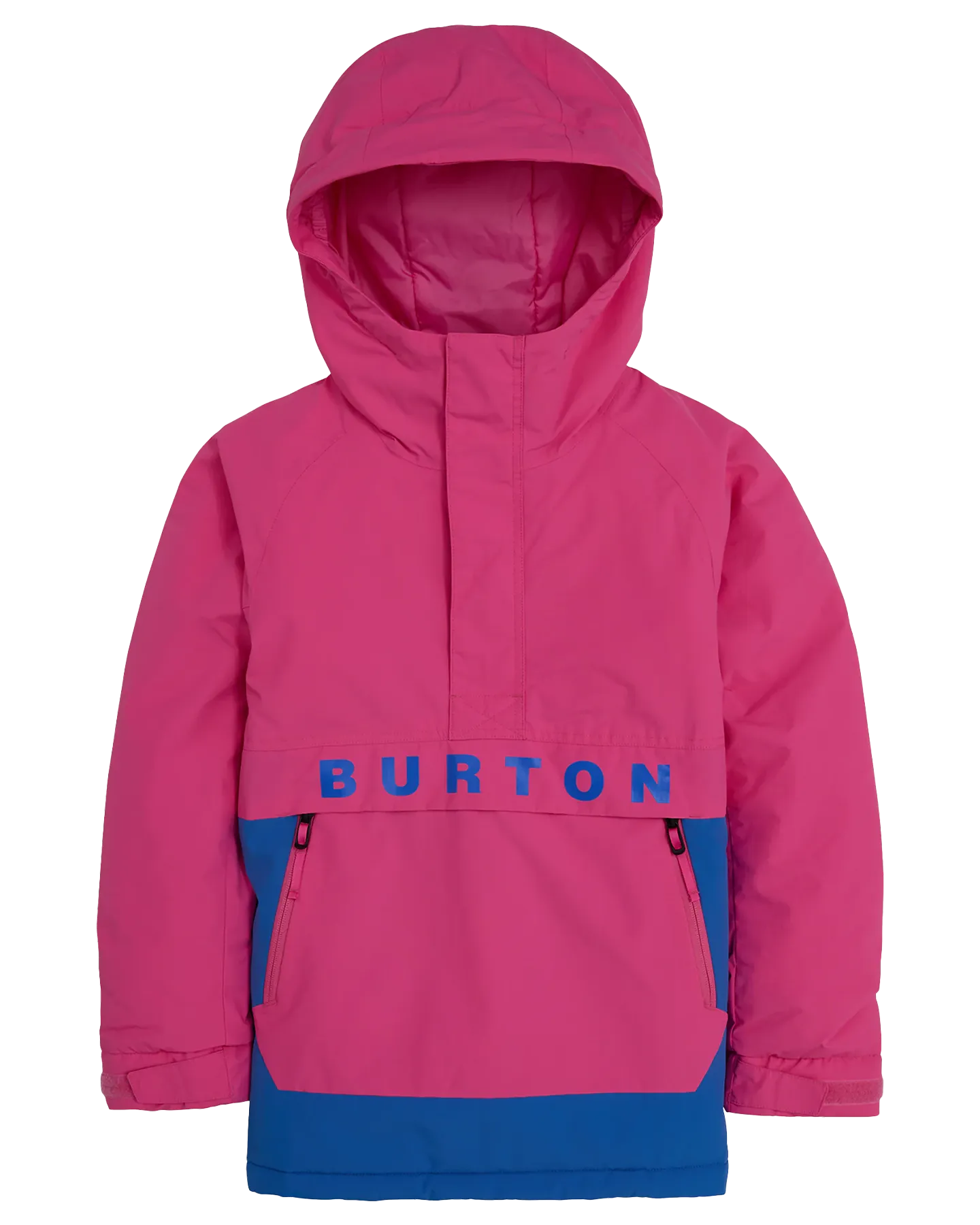 Burton Kids' Frostner 2L Anorak Snow Jacket - Fuchsia Fusion/Amparo Blue | Shop Coats & Jackets at Trojan Wake Ski Snow 