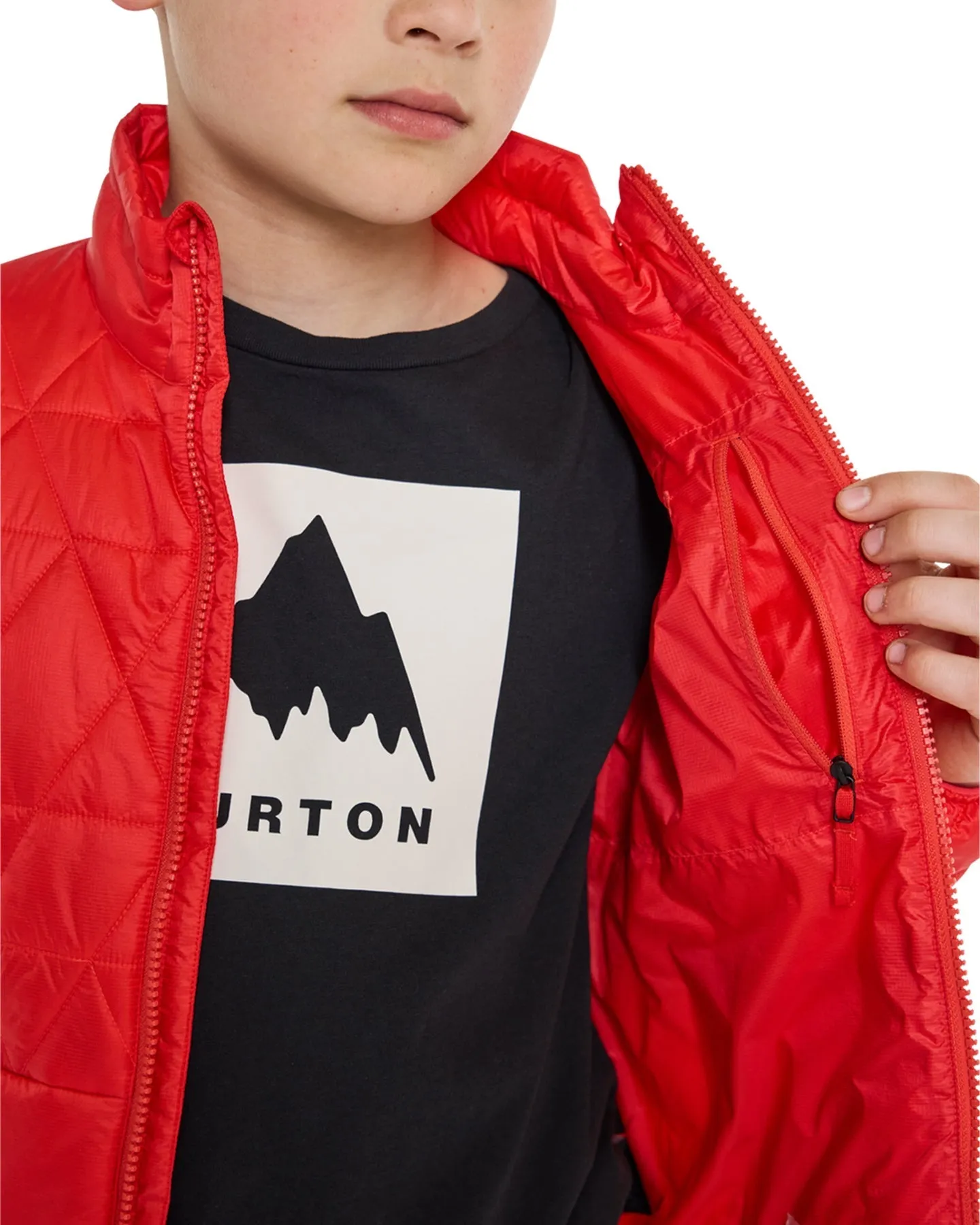 Burton Kids' Versatile Heat Insulated Jacket - Tomato | Shop Coats & Jackets at Trojan Wake Ski Snow & Snow Skiers W