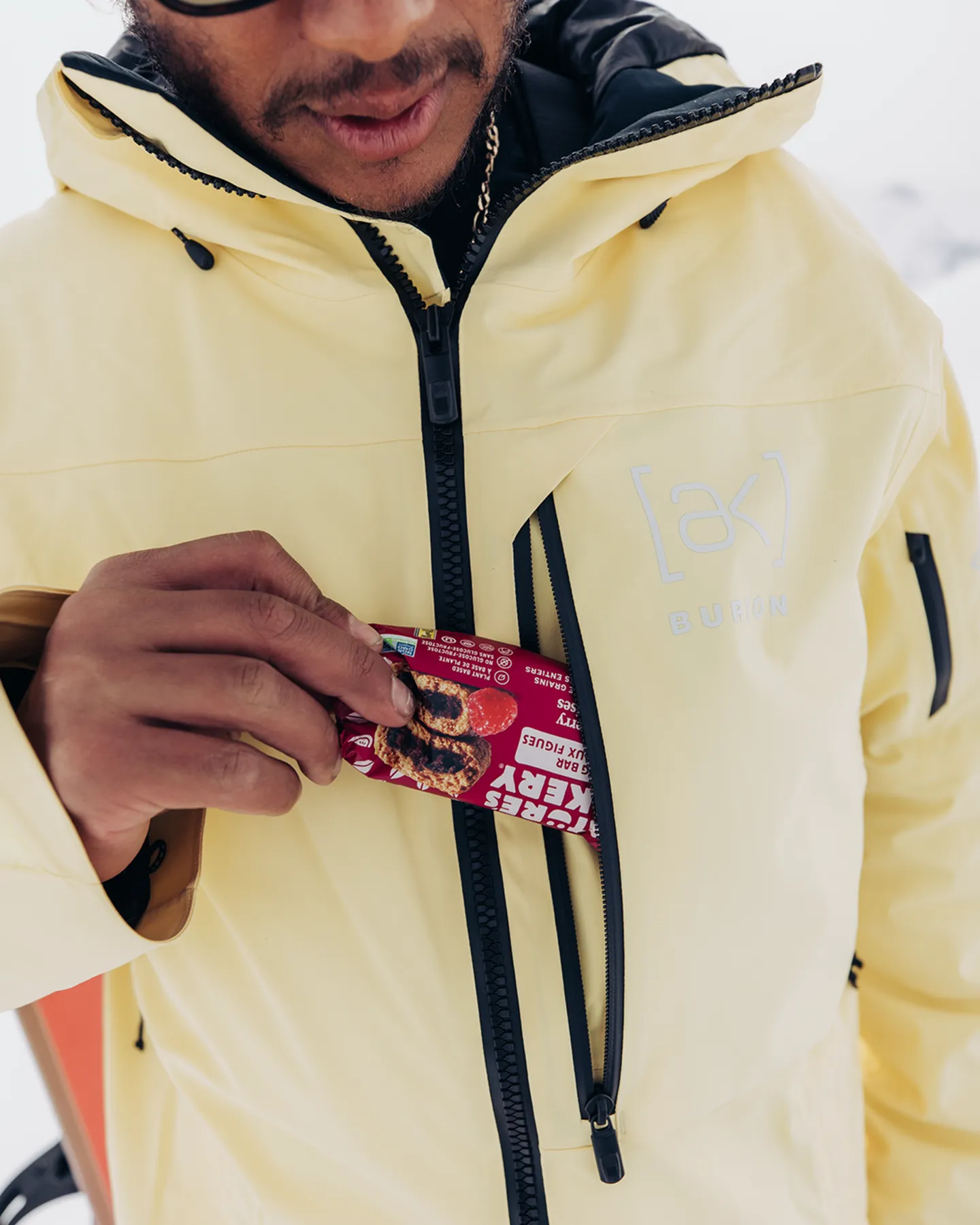 Burton Men's [ak] Helitack Gore‑Tex 2L Stretch Snow Jacket - Buttermilk | Shop Coats & Jackets at Trojan Wake Ski Snow &