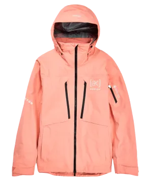 Burton Men's [ak] Hover Gore‑Tex 3L Stretch Snow Jacket - Reef Pink | Shop Coats & Jackets at Trojan Wake Ski Snow &