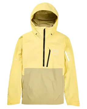 Burton Men's [ak] Velocity Gore‑Tex 2L Anorak Snow Jacket - Buttermilk/Mushroom | Shop Coats & Jackets at Trojan Wake Sk