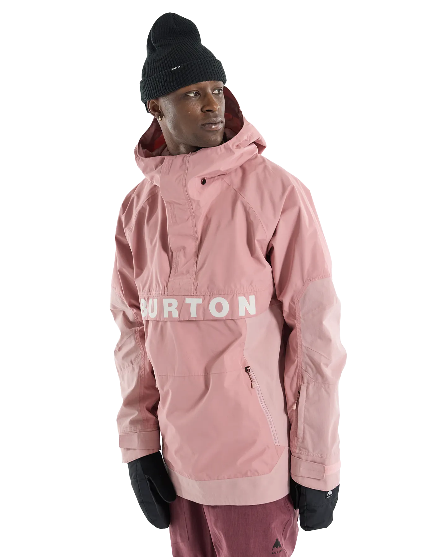 Burton Men's Frostner 2L Anorak Snow Jacket - Powder Blush | Shop Coats & Jackets at Trojan Wake Ski Snow & Snow Ski