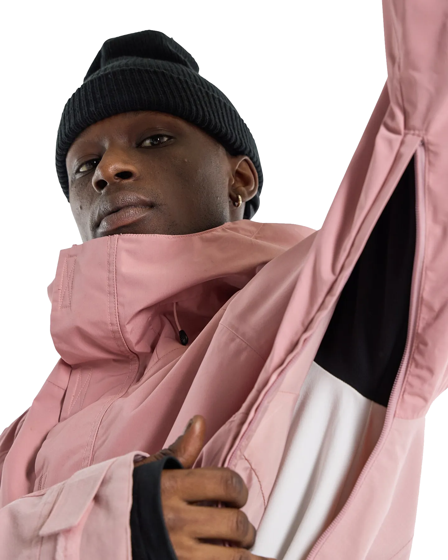 Burton Men's Frostner 2L Anorak Snow Jacket - Powder Blush | Shop Coats & Jackets at Trojan Wake Ski Snow & Snow Ski