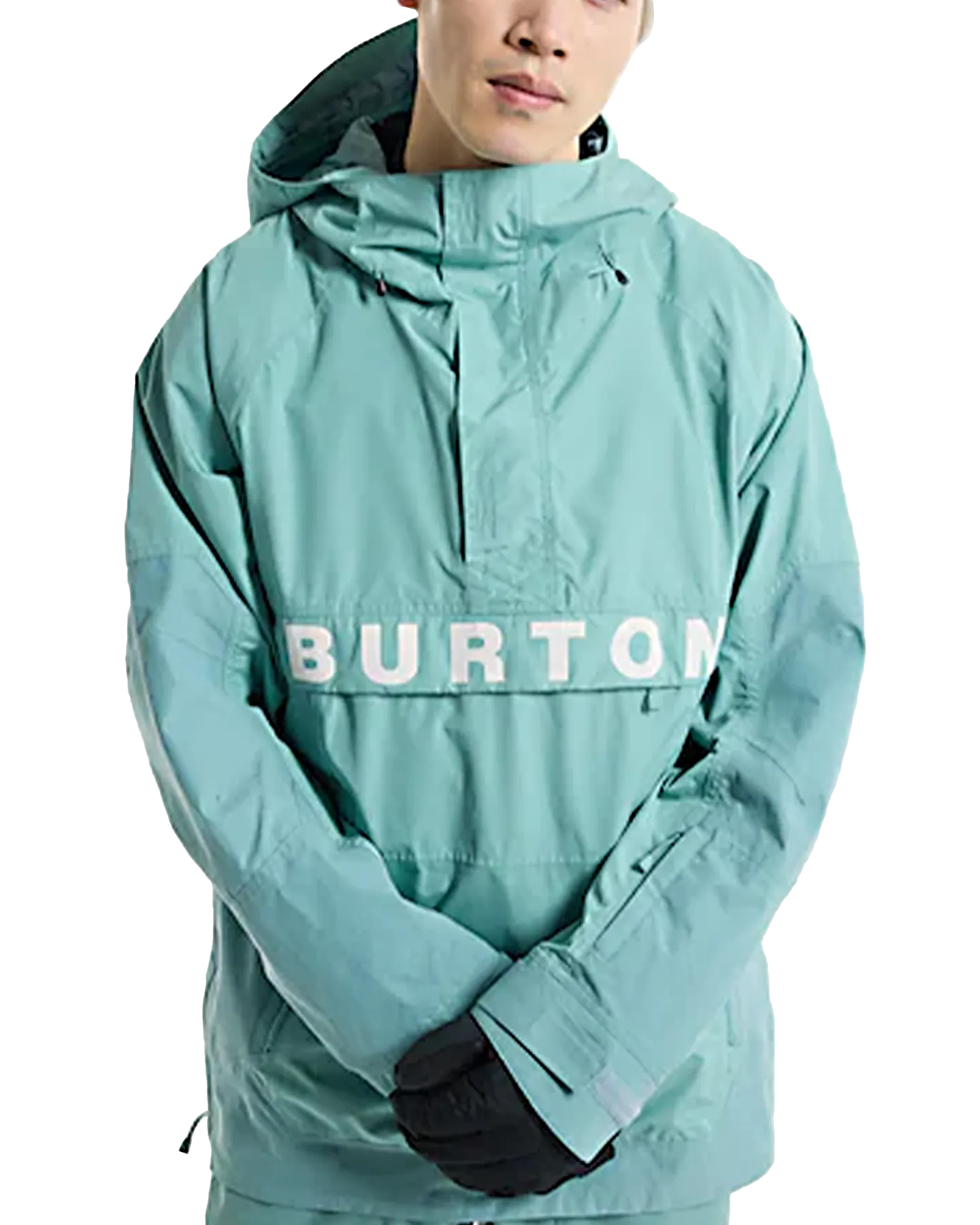 Burton Men's Frostner 2L Anorak Snow Jacket - Rock Lichen | Shop Coats & Jackets at Trojan Wake Ski Snow & Snow Skie