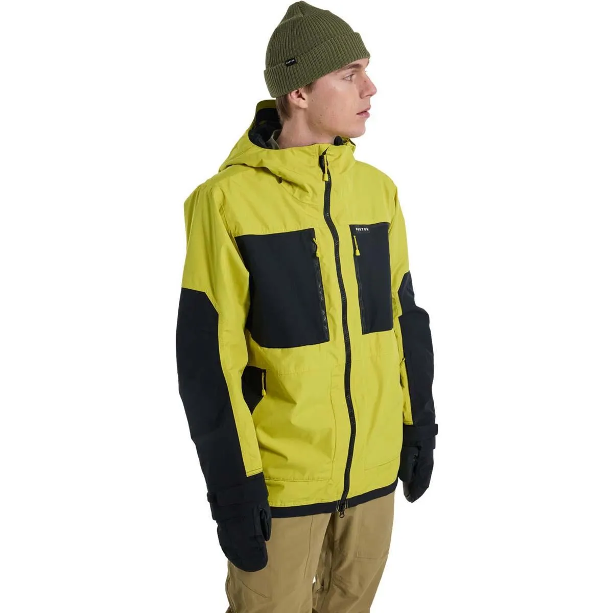 Burton Men's Frostner 2L Snow Jacket - Sulfur/True Black | Shop Coats & Jackets at Trojan Wake Ski Snow & Snow Skier