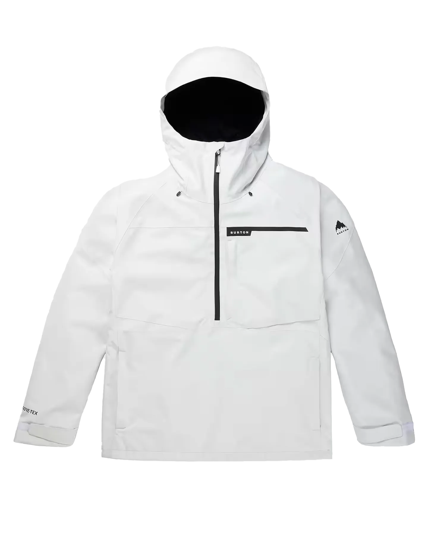 Burton Men's Pillowline Gore-Tex 2L Anorak Snow Jacket - Stout White | Shop Coats & Jackets at Trojan Wake Ski Snow &