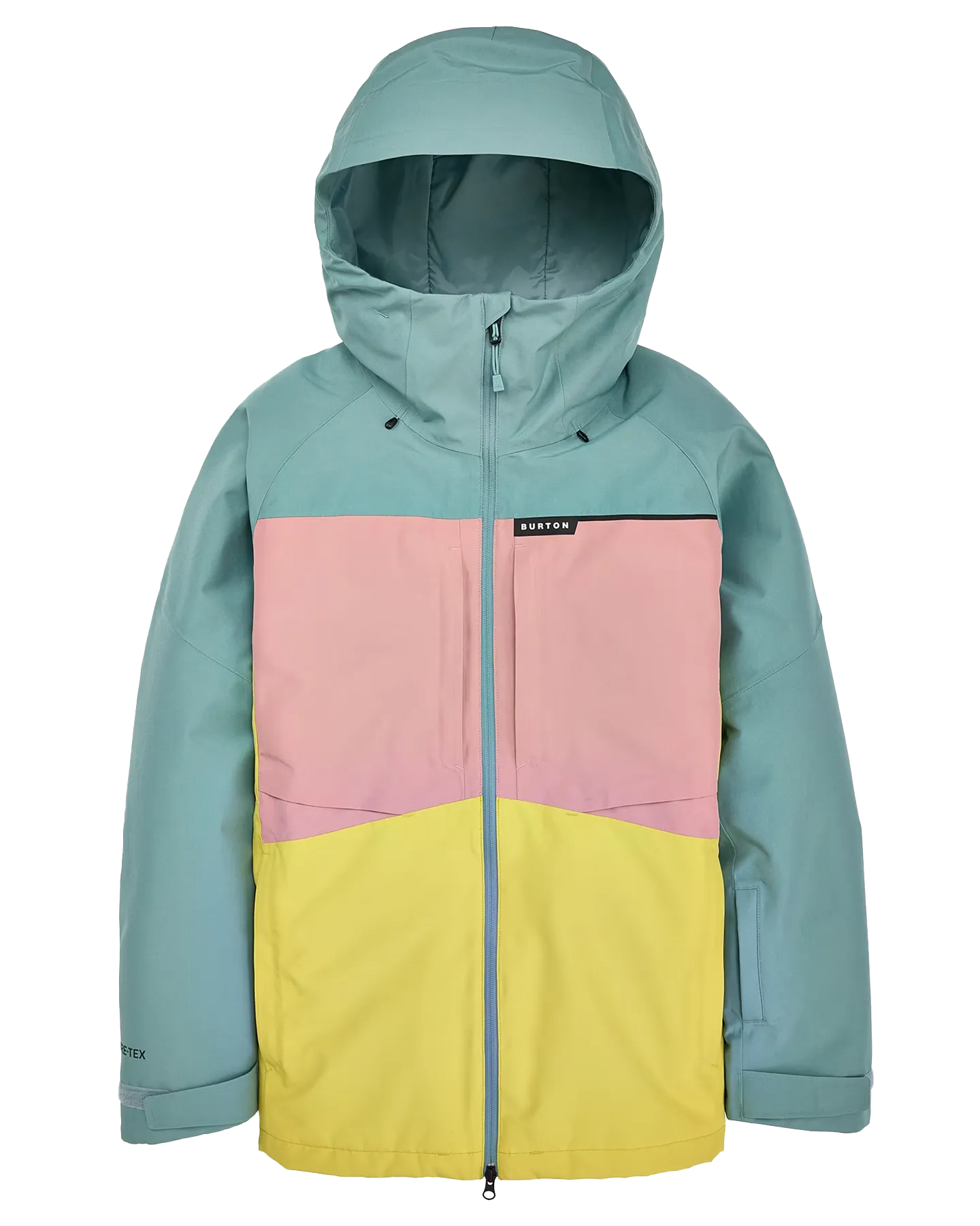 Burton Men's Pillowline Gore‑Tex 2L Snow Jacket - Rock Lichen/Powder Blush/Sulfur | Shop Coats & Jackets at Trojan Wake 