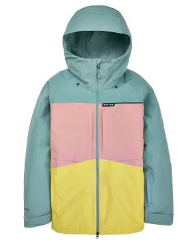 Burton Men's Pillowline Gore‑Tex 2L Snow Jacket - Rock Lichen/Powder Blush/Sulfur | Shop Coats & Jackets at Trojan Wake 