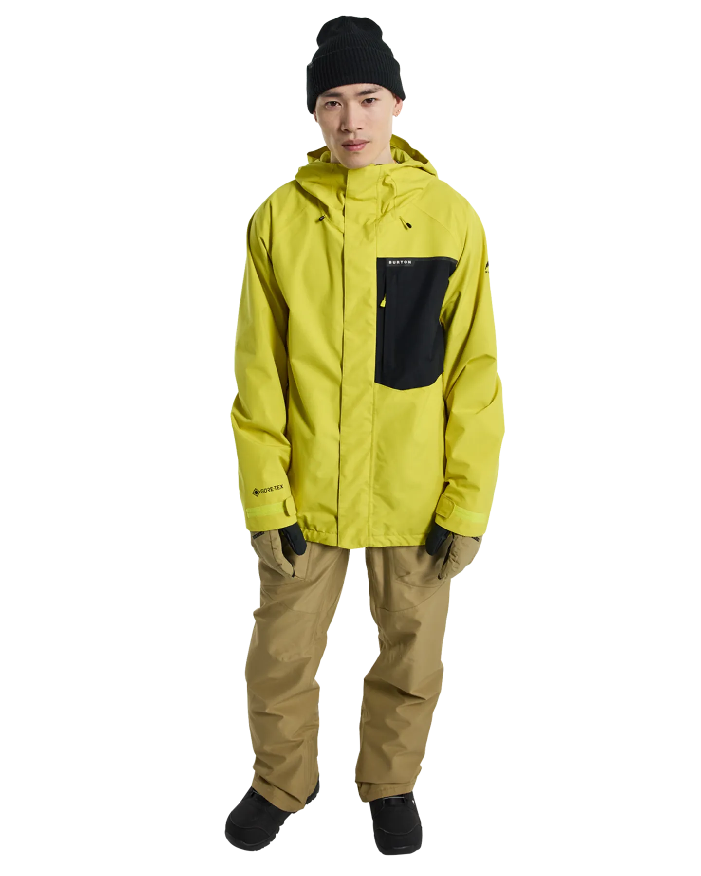 Burton Men's Powline Gore-Tex 2L Snow Jacket - Sulfur/True Black | Shop Coats & Jackets at Trojan Wake Ski Snow & Sn