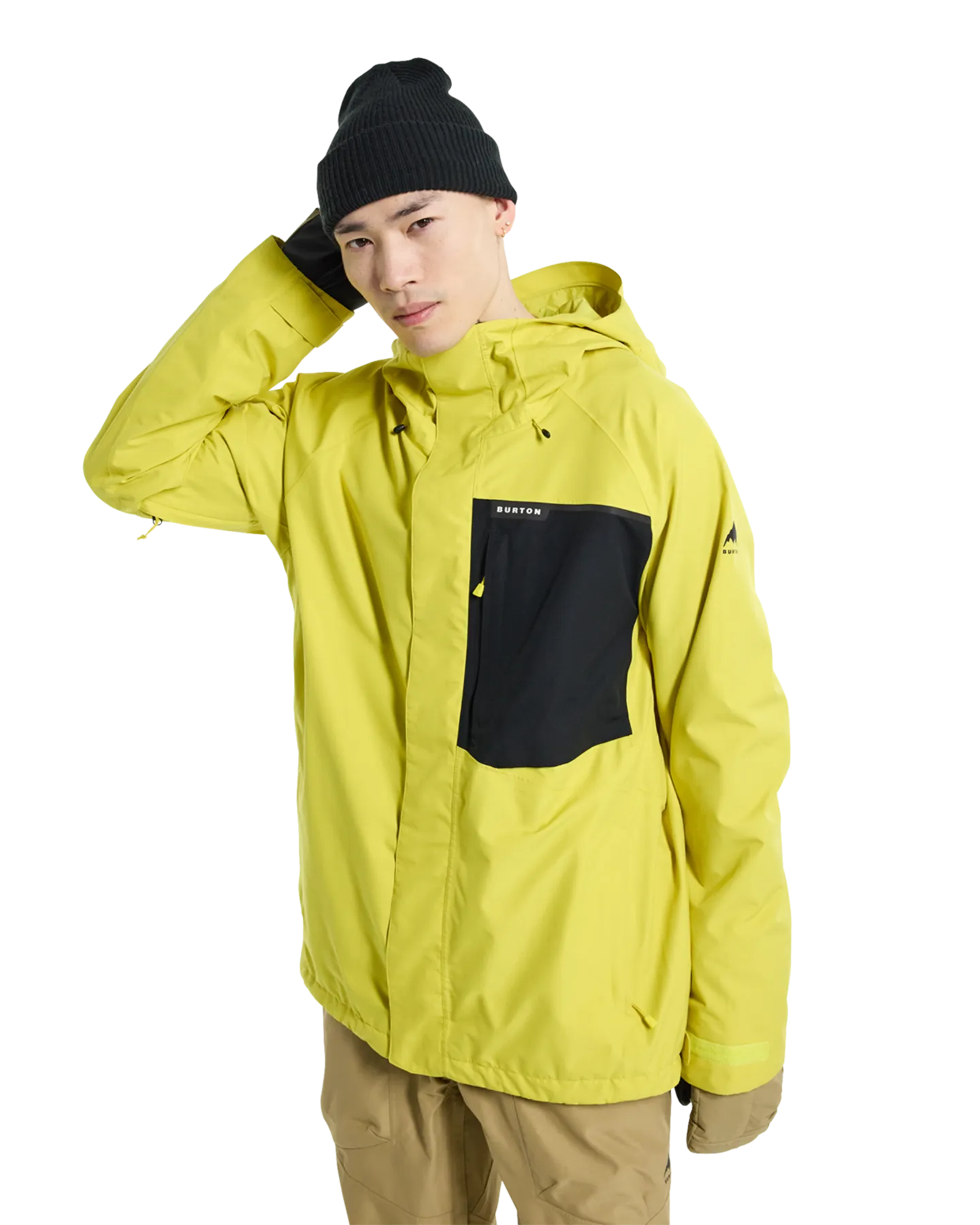 Burton Men's Powline Gore-Tex 2L Snow Jacket - Sulfur/True Black | Shop Coats & Jackets at Trojan Wake Ski Snow & Sn