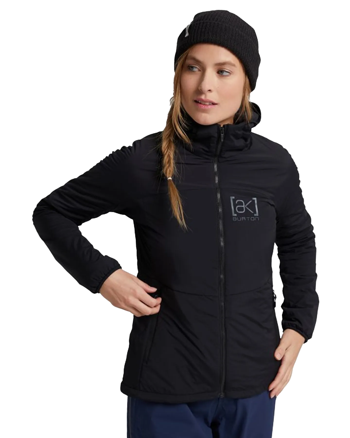 Burton Women's [ak] Helium Hooded Stretch Insulated Jacket - True Black | Shop Coats & Jackets at Trojan Wake Ski Snow &