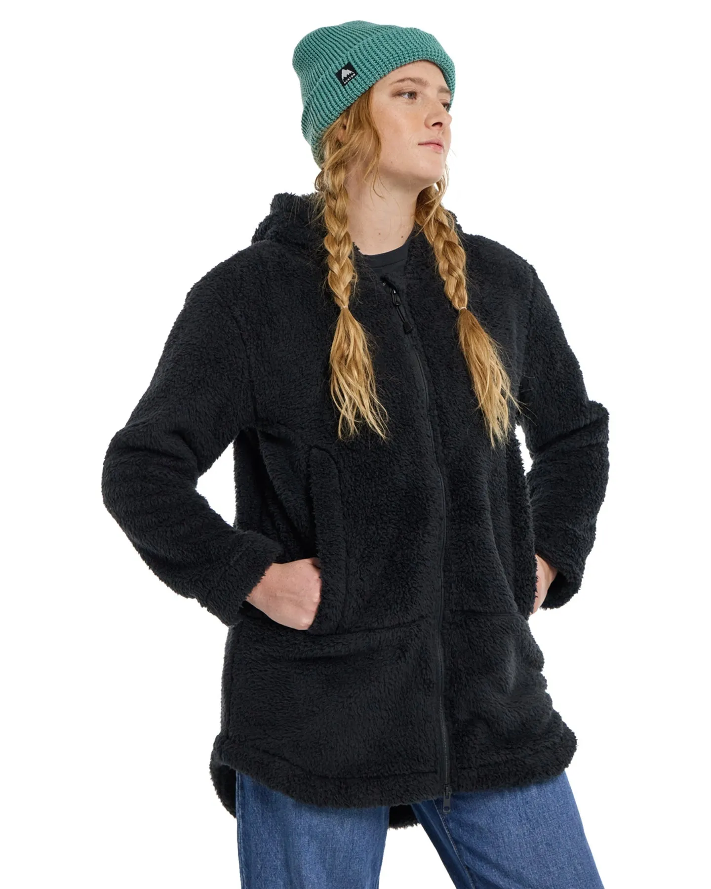 Burton Women's Minxy Hi-Loft Fleece Full-Zip - True Black | Shop Coats & Jackets at Trojan Wake Ski Snow & Snow Skie