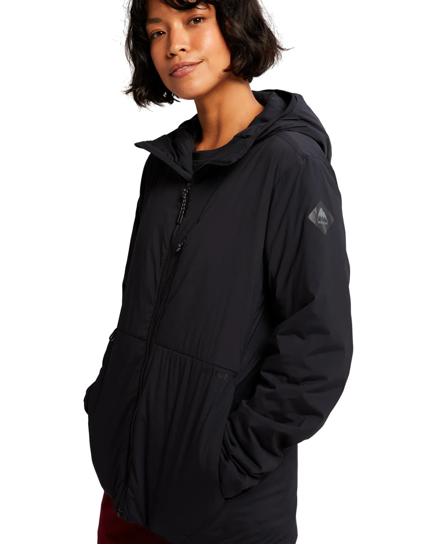 Burton Women's Multipath Hooded Insulated Jacket - True Black | Shop Coats & Jackets at Trojan Wake Ski Snow & Snow 