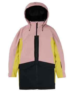 Burton Women's Prowess 2.0 2L Snow Jacket - Powder Blush/Sulfur/True Black | Shop Coats & Jackets at Trojan Wake Ski Sno