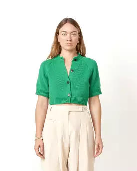 Buttoned Top in Green