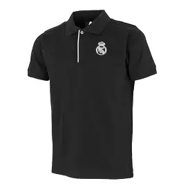 Camiseta Polo Hombre Signature Negro