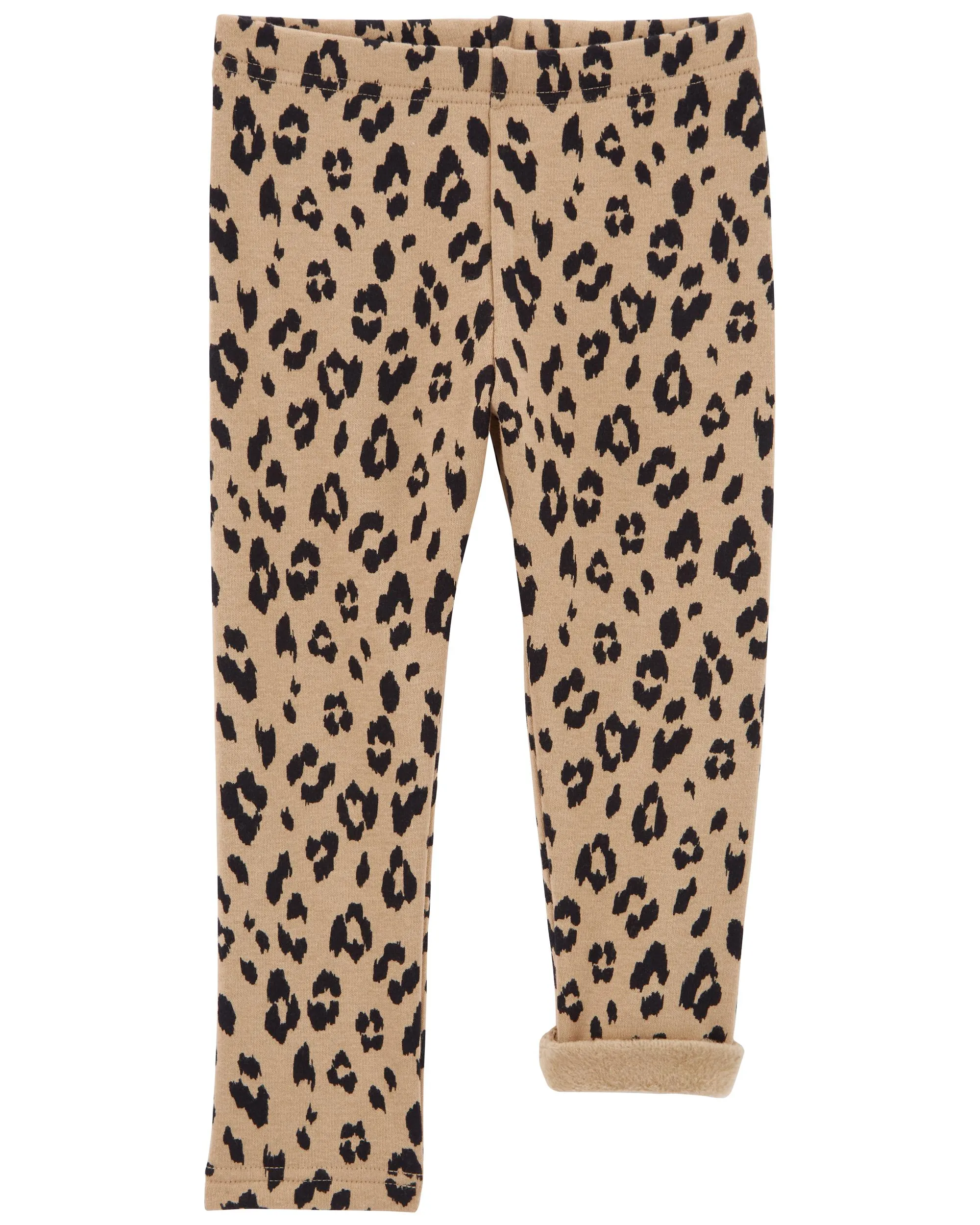 Carters Oshkosh Baby Leopard Cozy Fleece Leggings