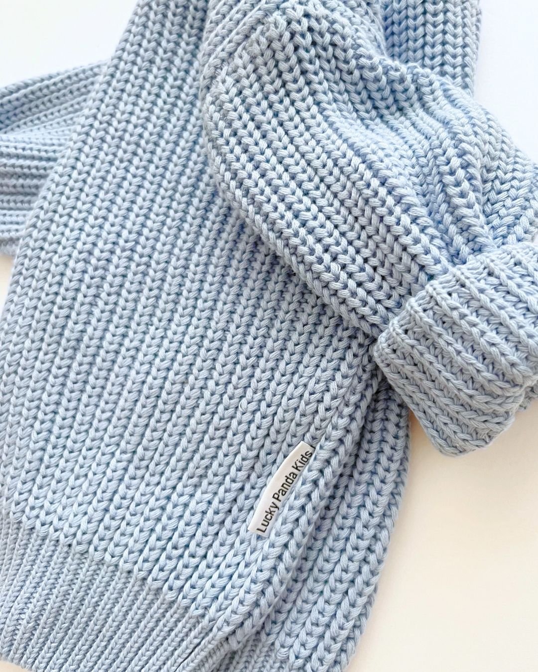 Chunky Knit Sweater | Blue