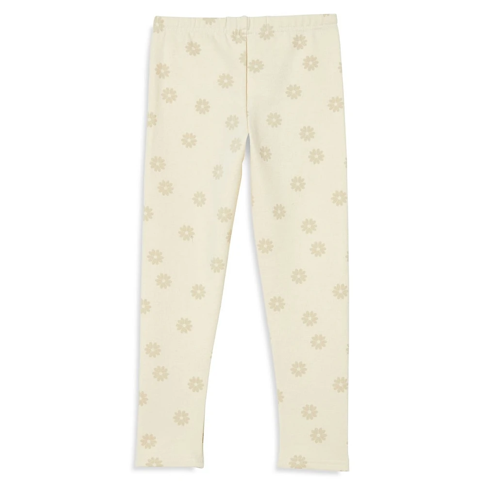 Cotton On Little Girl's Fleece Leggings