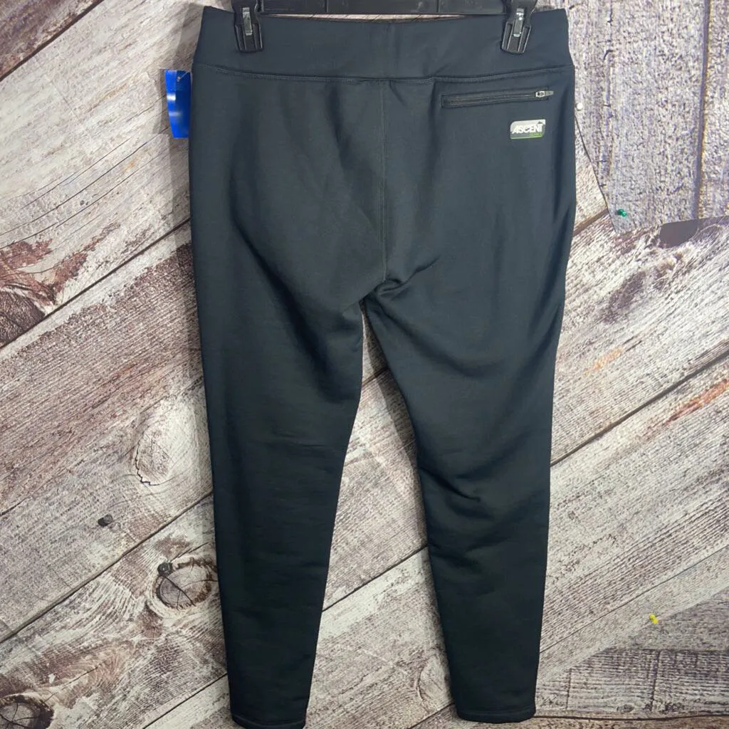 EASTERN MOUNTAIN SPORTS BLACK FLEECE LEGGINGS SIZE LARGE NWT TCC