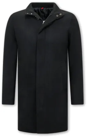 Elegant Men's Winter Coats Black | NEW |