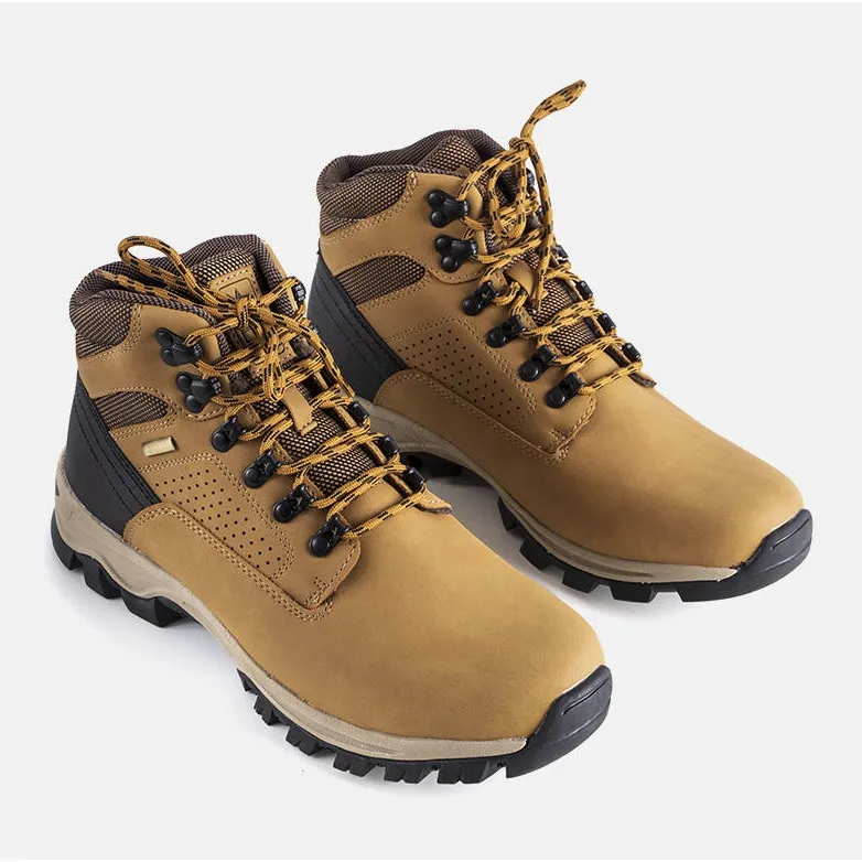 Evsee men's brown insulated boots