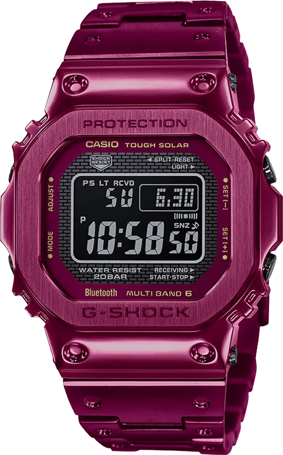 G-SHOCK MEN’S DIGITAL GMWB5000RD-4 – MAGENTA 