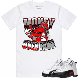 Jordan 12 Red Taxi 12s Shirt to Match - RED MOF