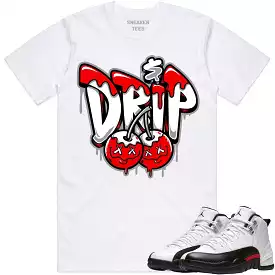 Jordan 12 Red Taxi 12s Shirt to Match - RED MONEY DRIP