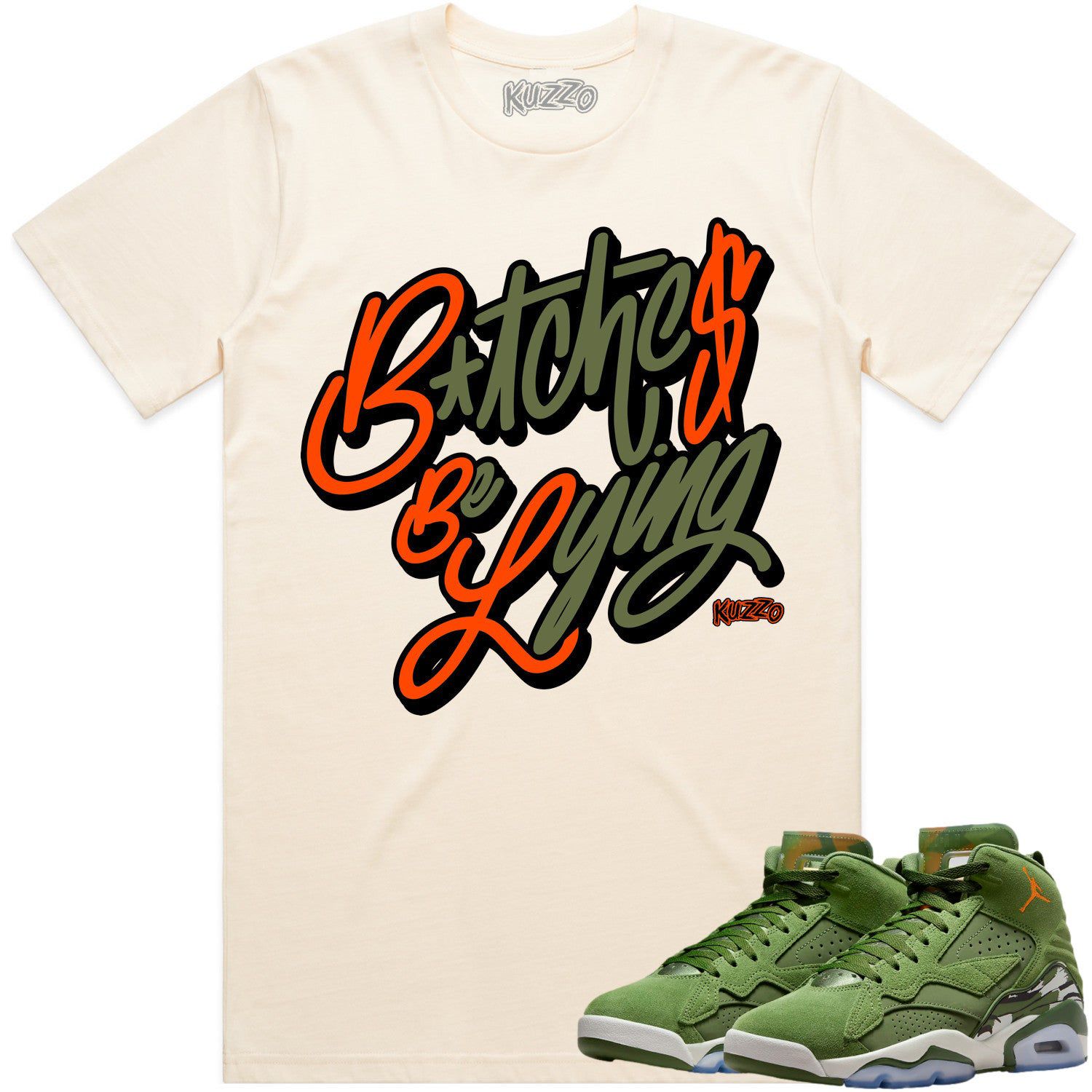 Jordan MVP Olive Sky J Shirt to Match - CELADON BBL