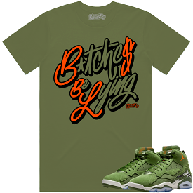 Jordan MVP Olive Sky J Shirt to Match - CELADON BBL