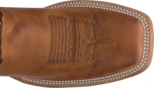 Justin Caddo Brown Western Boot