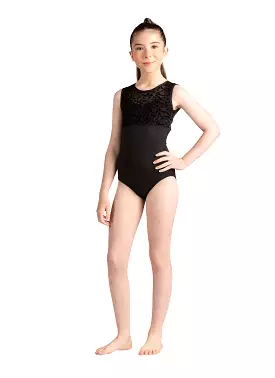 Kids Aria Wildflower Overlay Leotard