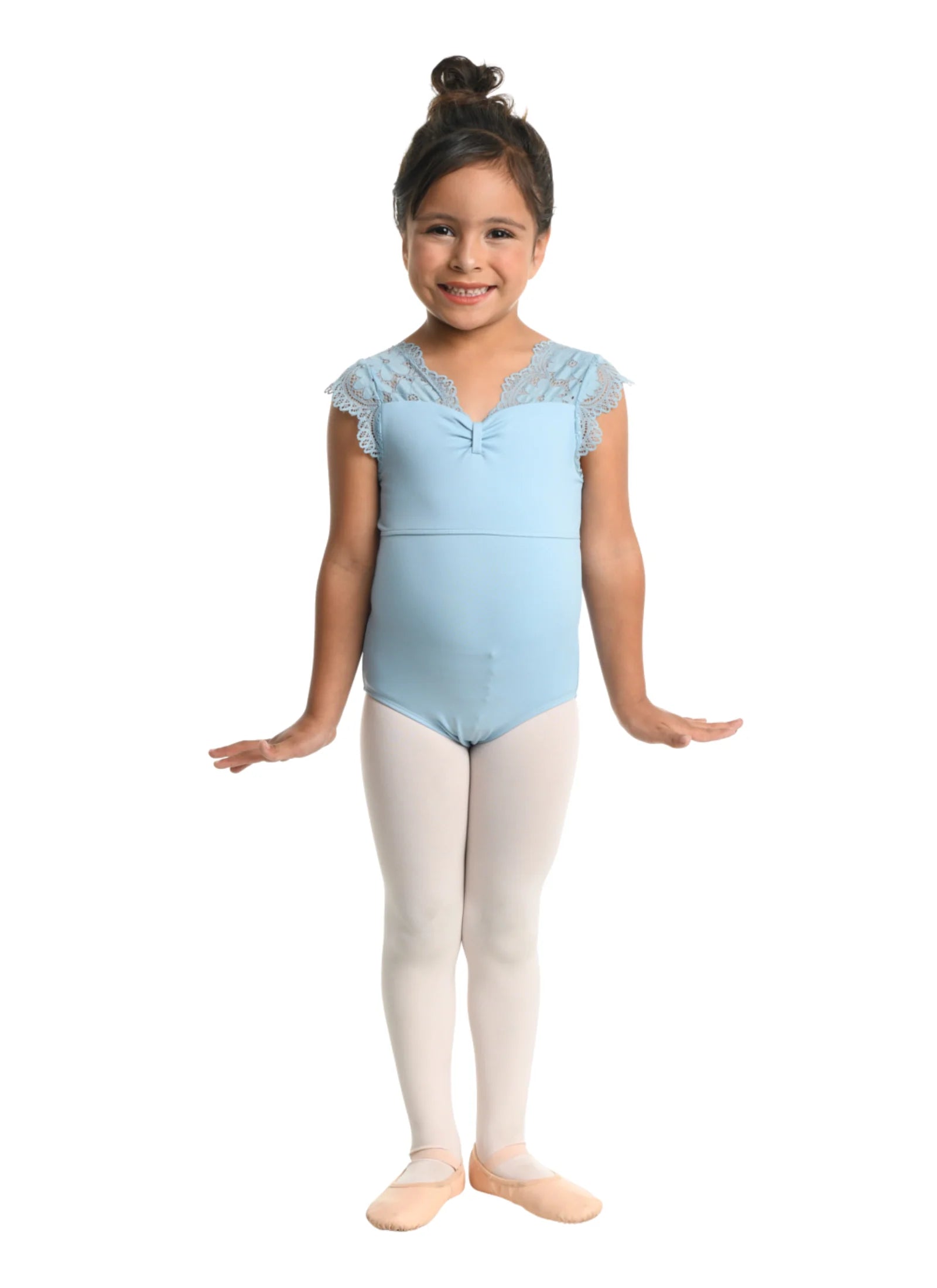 Kids Brie Bow Back Leotard