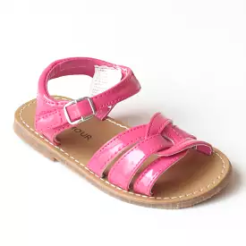 L'Amour Girls B620 Braided Sandals