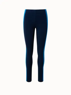 Maro Thermo Fleece Leggings with Side Stripe Detail