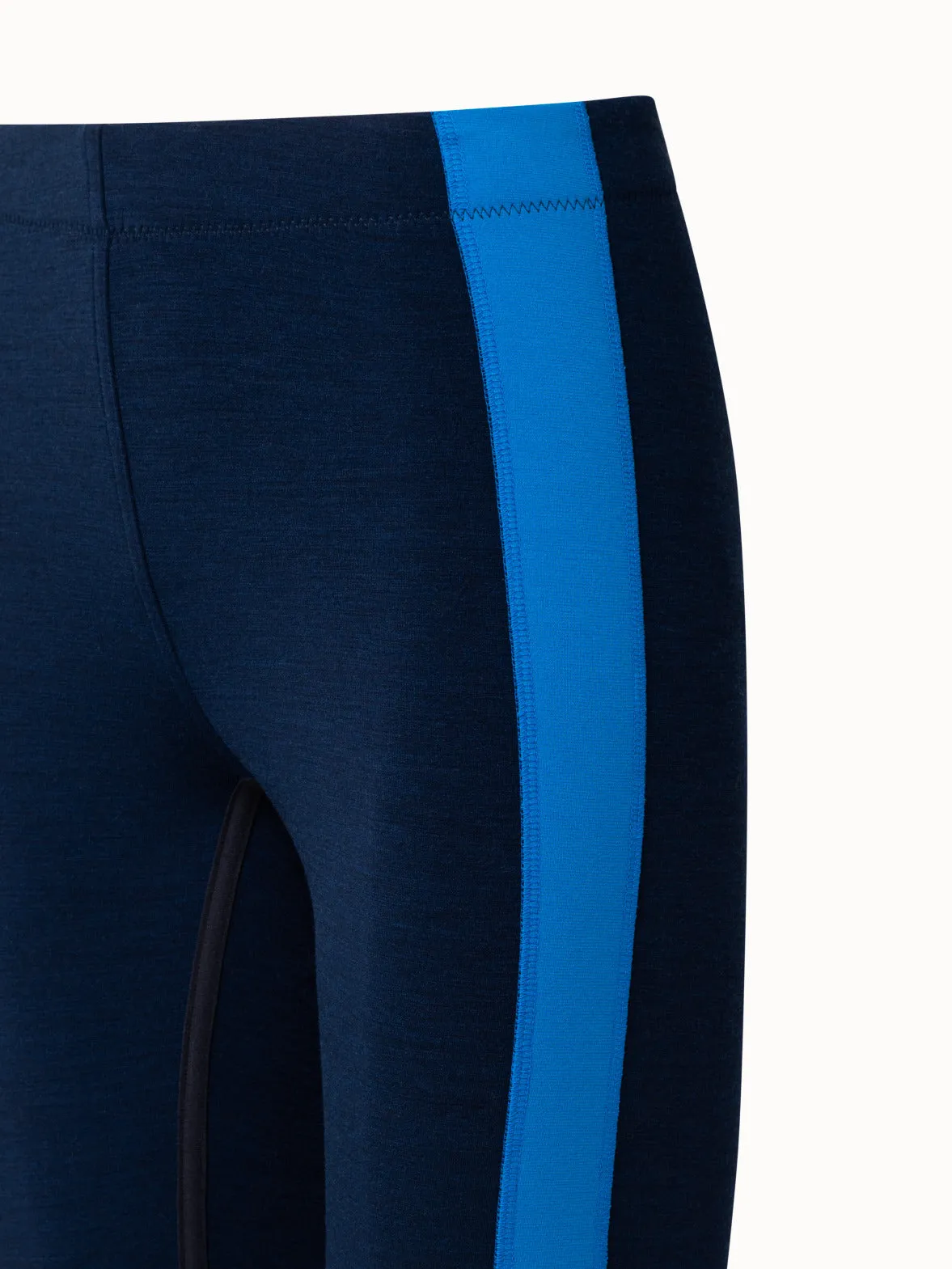 Maro Thermo Fleece Leggings with Side Stripe Detail