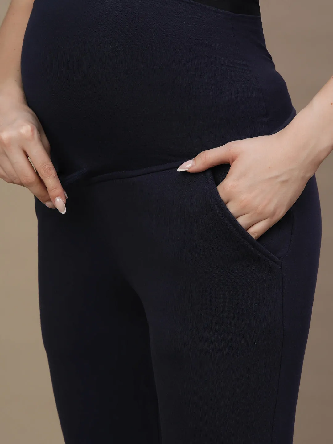 Maternity Fleece Leggings- Winter